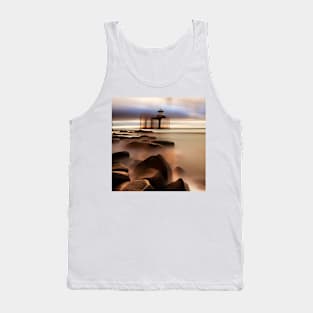 Port Philip Bay Coastal Landscape Photo Tank Top